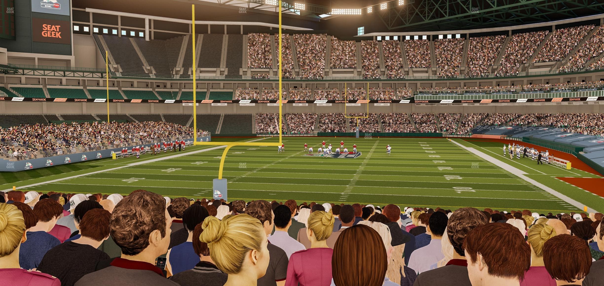 Chase Field - Section 140 W Seat View