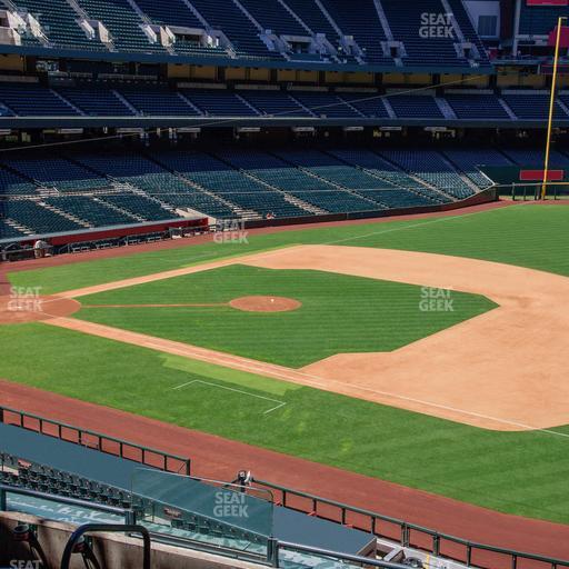 Chase Field - Section 205 Seat View