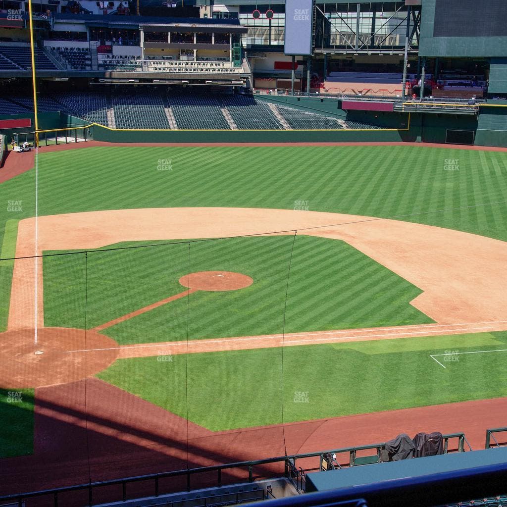 Chase Field - Section 210 A W Seat View