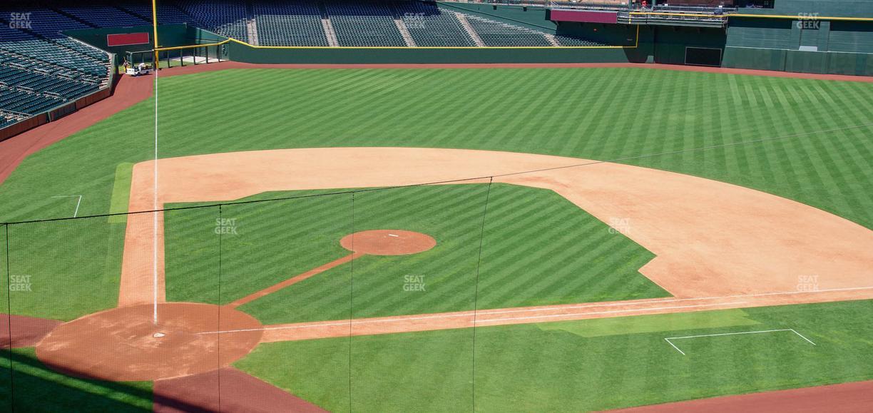 Chase Field - Section 210 A W Seat View