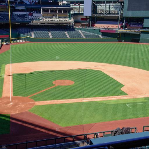 Chase Field - Section 210 A W Seat View