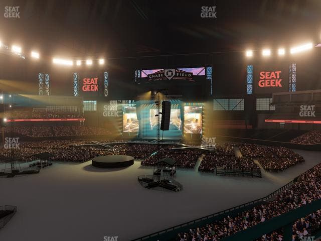 Chase Field - Section 210 A W Seat View