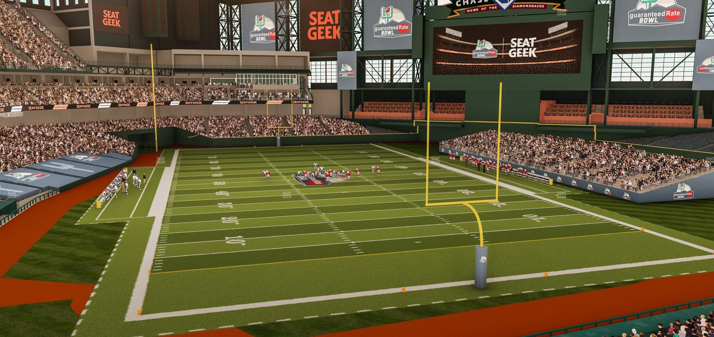 Chase Field - Section 210 A W Seat View