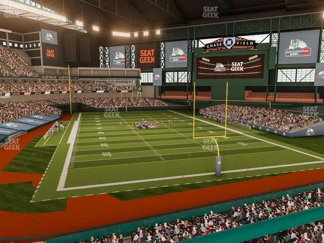 Chase Field - Section 210 A W Seat View