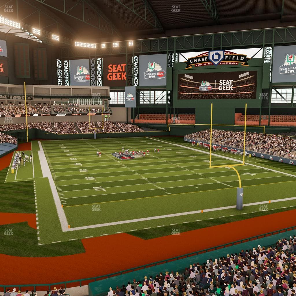 Chase Field - Section 210 B W Seat View