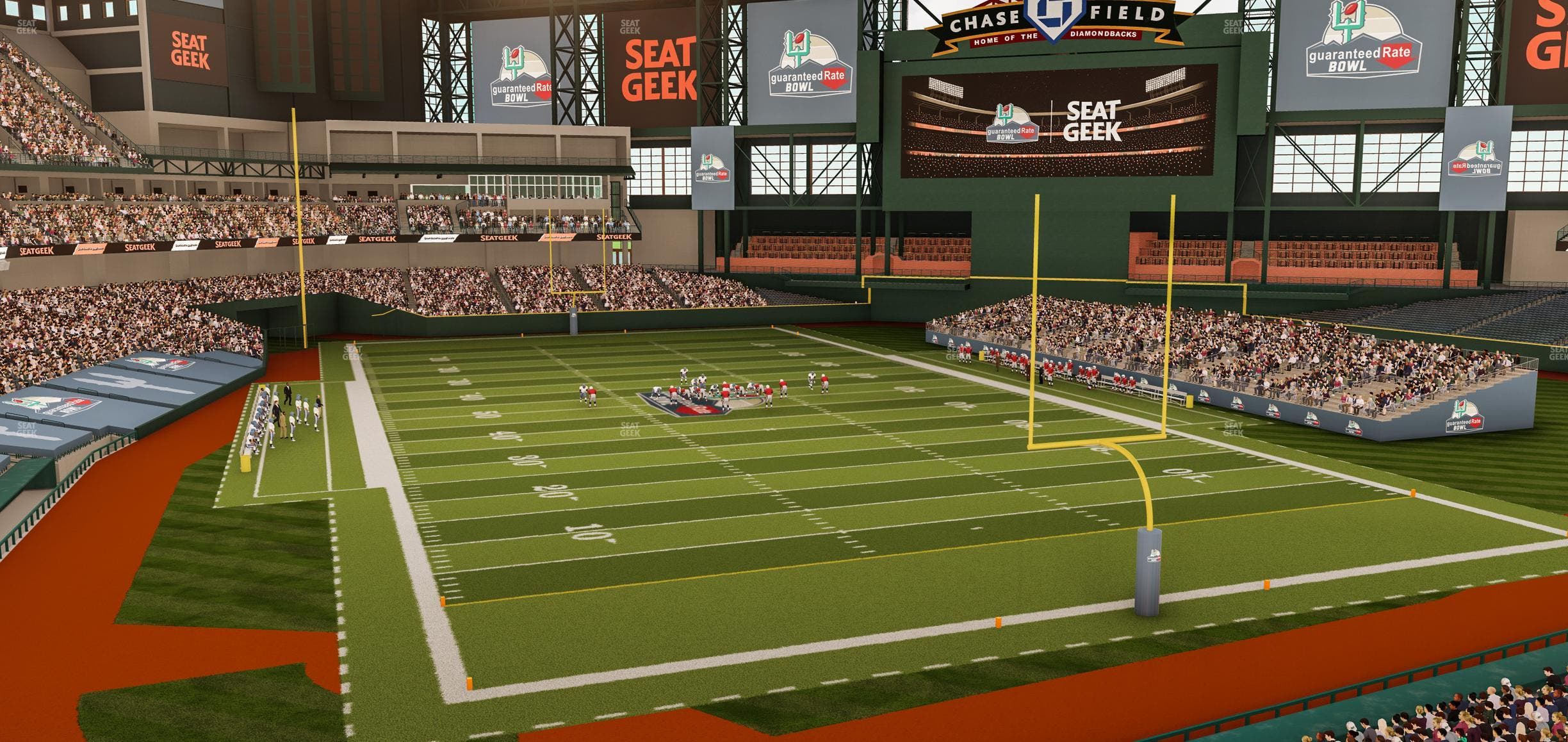 Chase Field - Section 210 B W Seat View