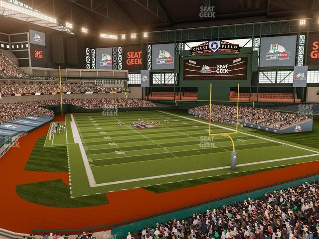 Chase Field - Section 210 B W Seat View