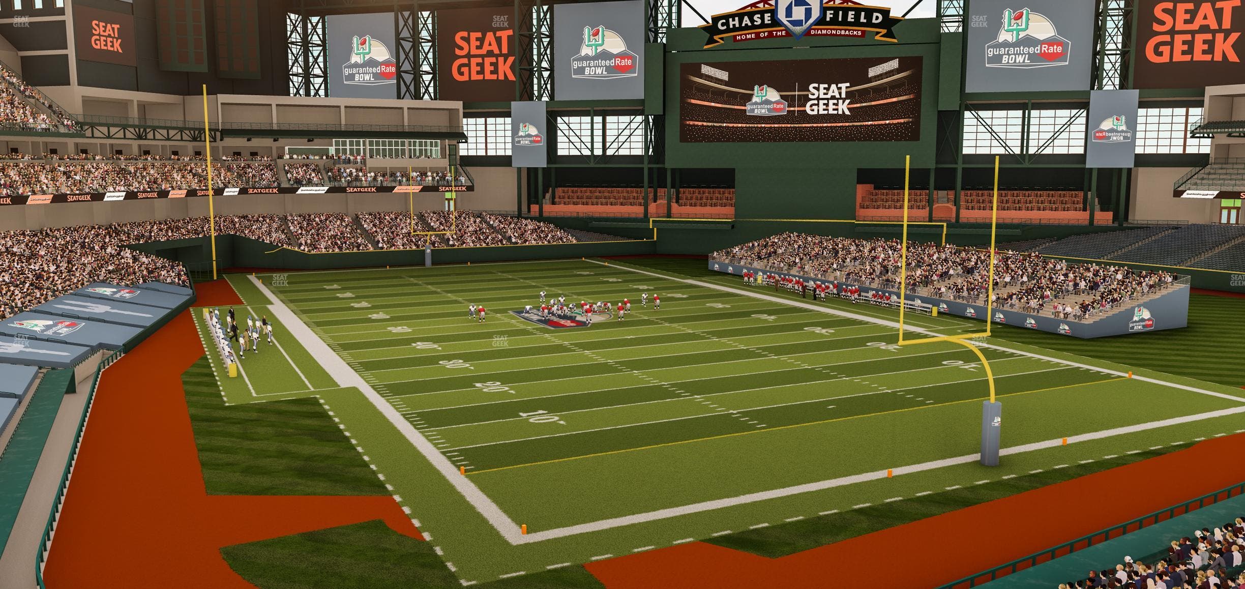 Chase Field - Section 210 C W Seat View