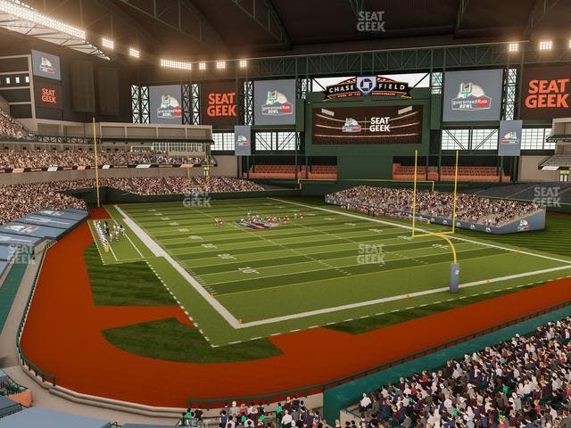 Chase Field - Section 210 C W Seat View