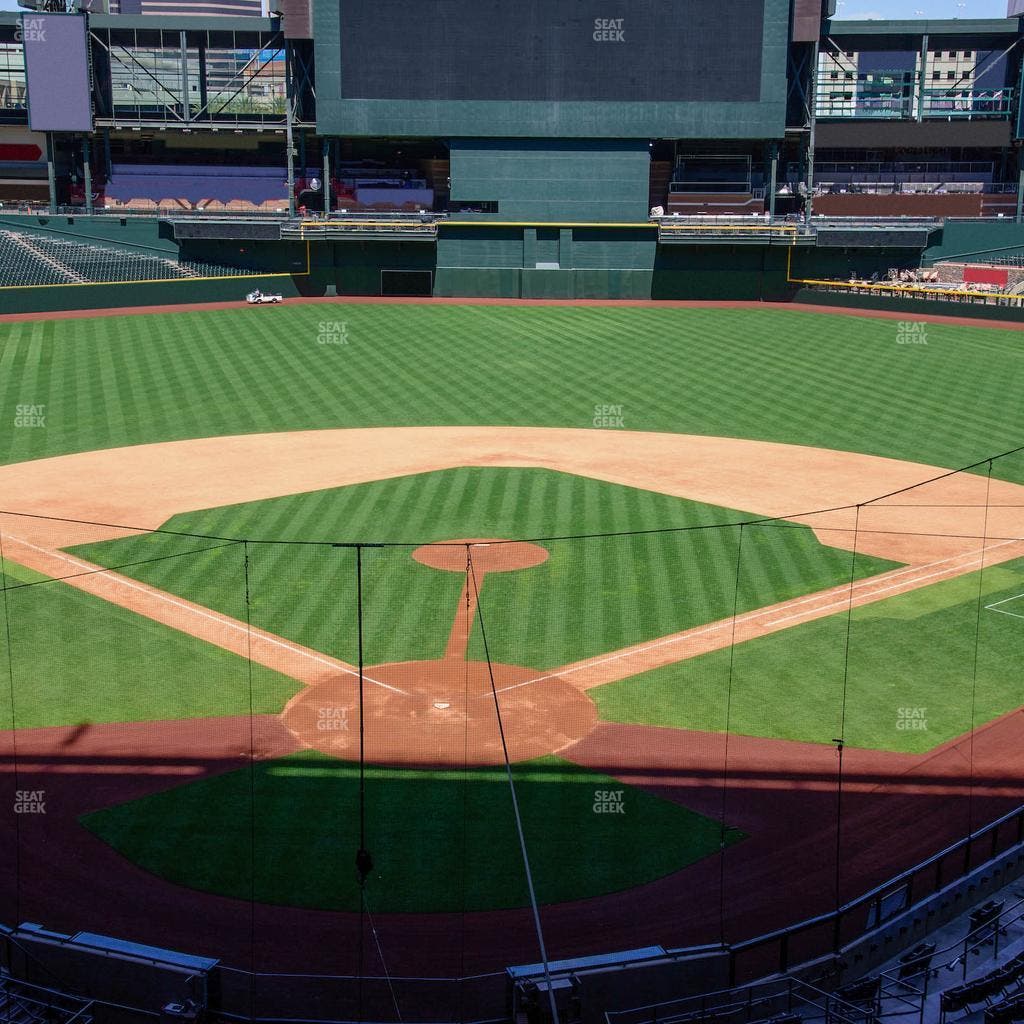 Chase Field - Section 210 D W Seat View