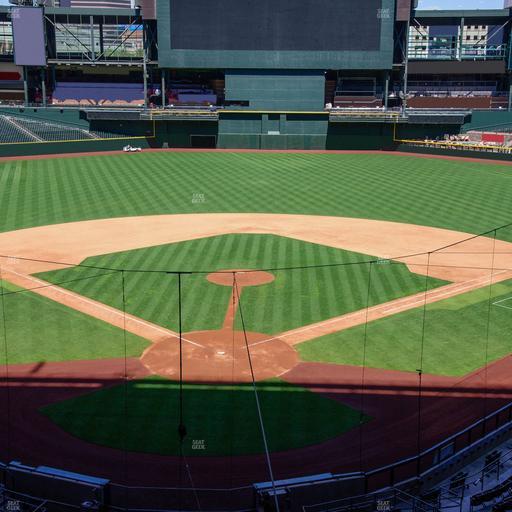 Chase Field - Section 210 D W Seat View
