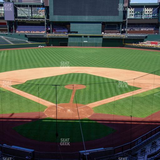 Chase Field - Section 210 D W Seat View