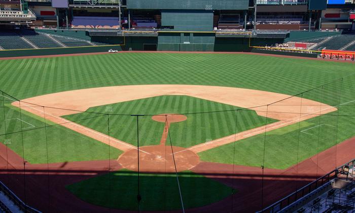 Chase Field - Section 210 D W Seat View