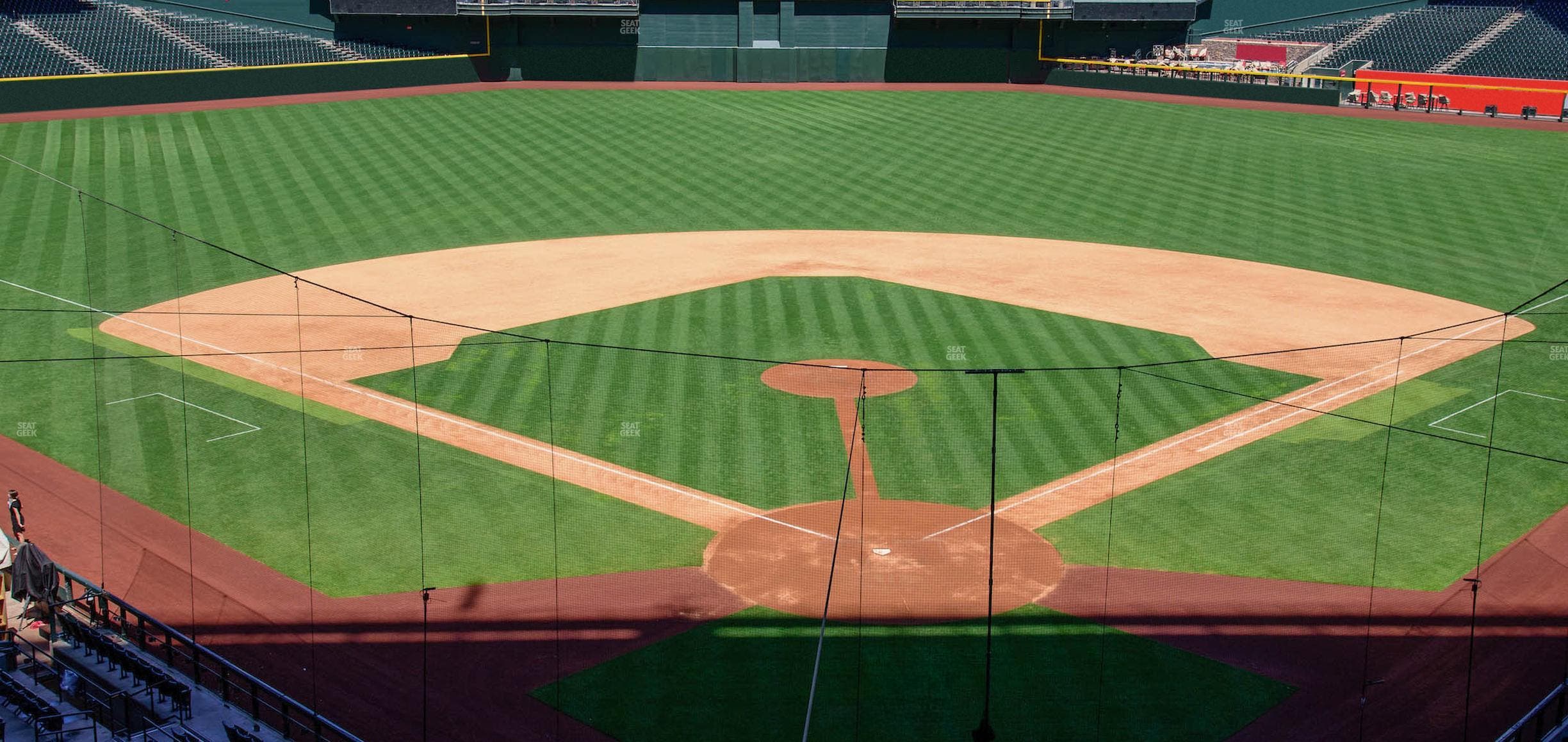 Chase Field - Section 210 E W Seat View