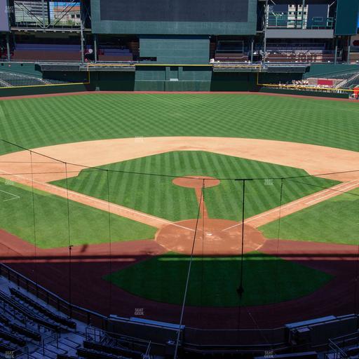 Chase Field - Section 210 E W Seat View