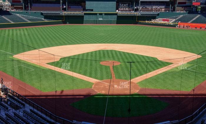 Chase Field - Section 210 E W Seat View