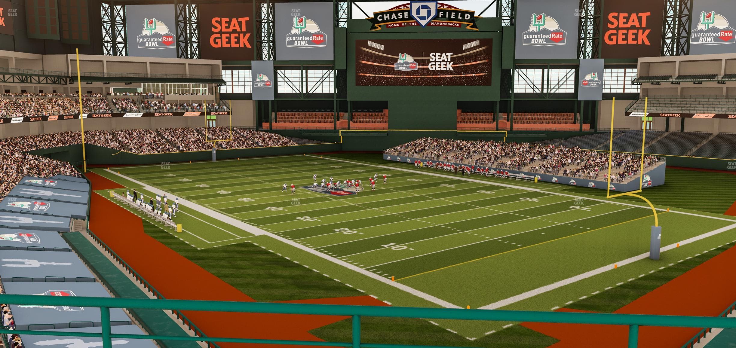 Chase Field - Section 210 E W Seat View