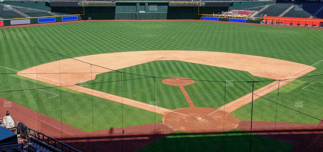 Chase Field - Section 210 F Seat View