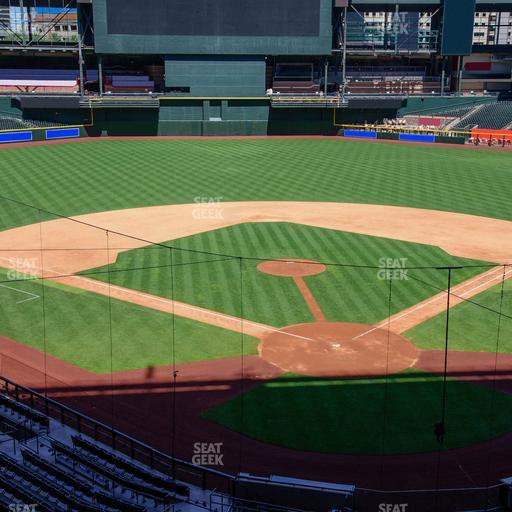 Chase Field - Section 210 F Seat View