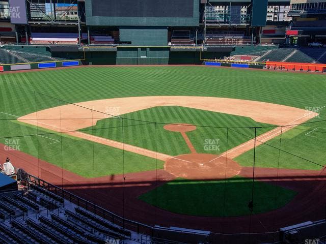 Chase Field - Section 210 F Seat View