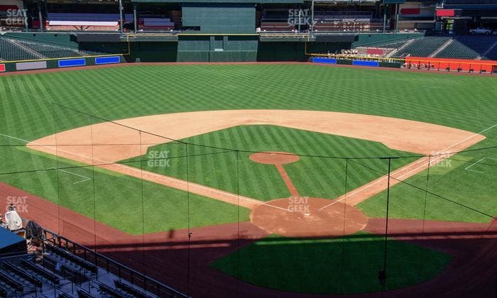 Chase Field - Section 210 F Seat View