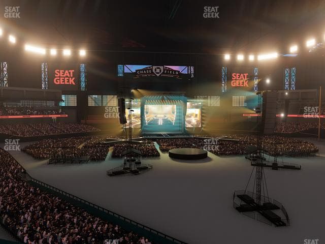 Chase Field - Section 210 G Seat View