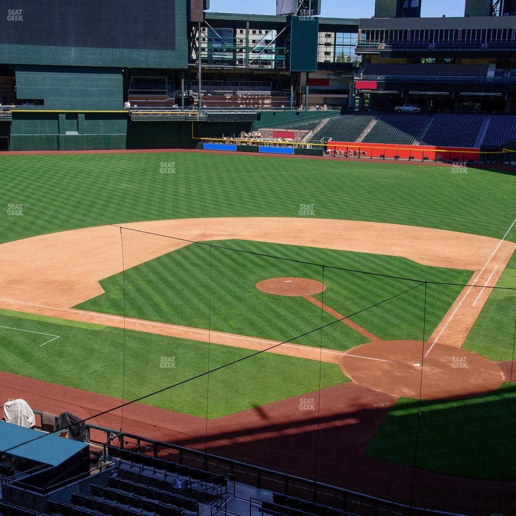 Chase Field - Section 210 H Seat View