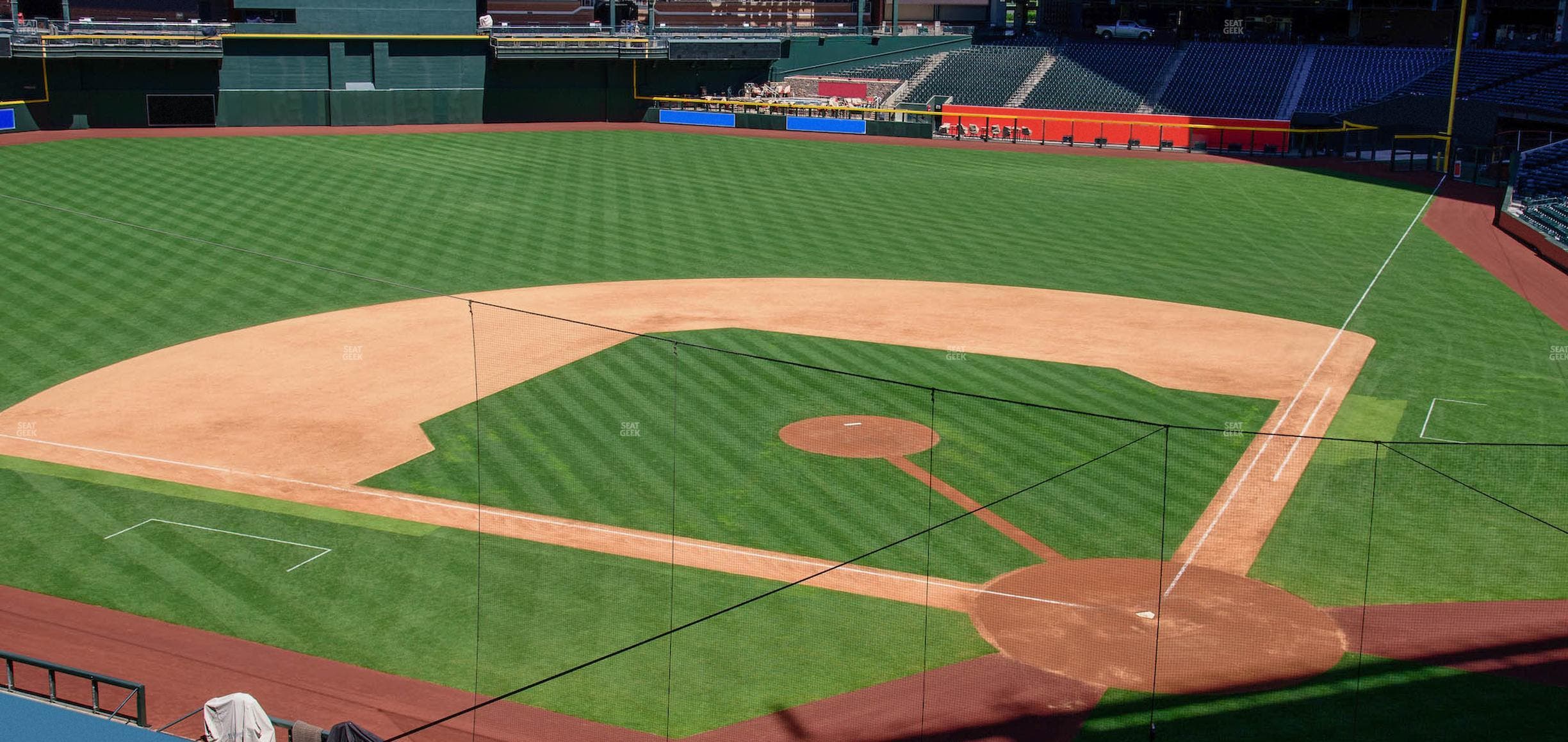 Chase Field - Section 210 H Seat View