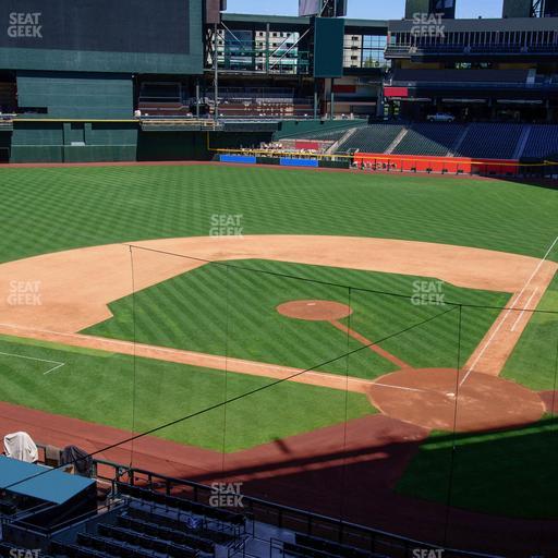 Chase Field - Section 210 H Seat View