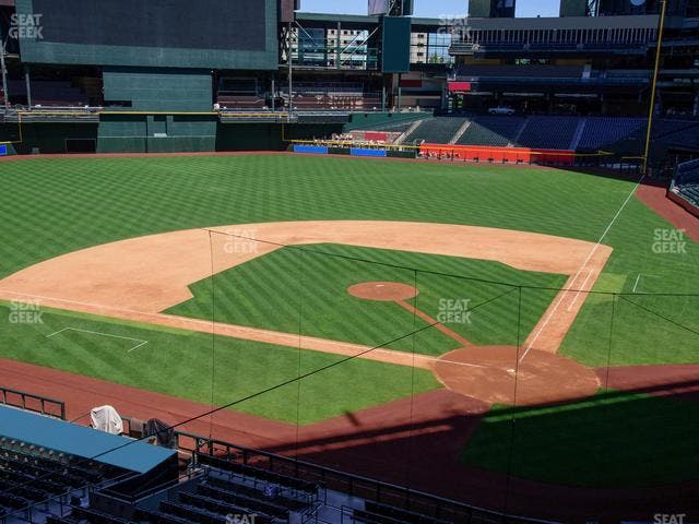 Chase Field - Section 210 H Seat View