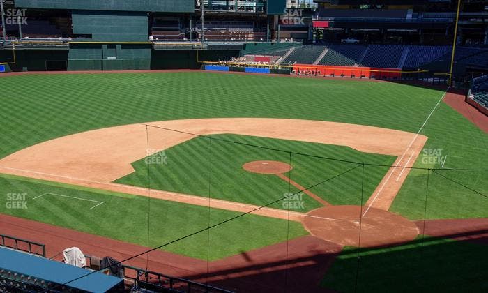 Chase Field - Section 210 H Seat View