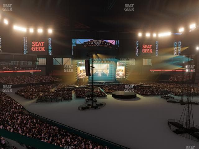 Chase Field - Section 210 H Seat View