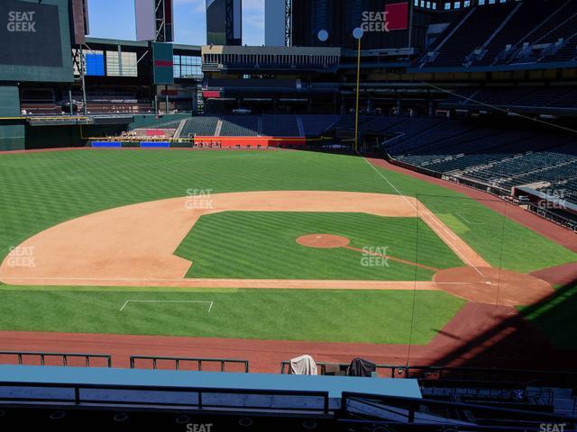 Chase Field - Section 211 Seat View Chase Field - Section 211 Seat View
