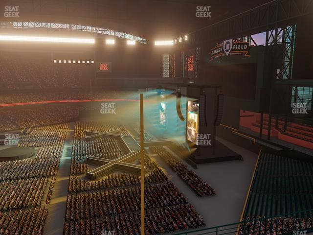 Chase Field - Section 300 Seat View