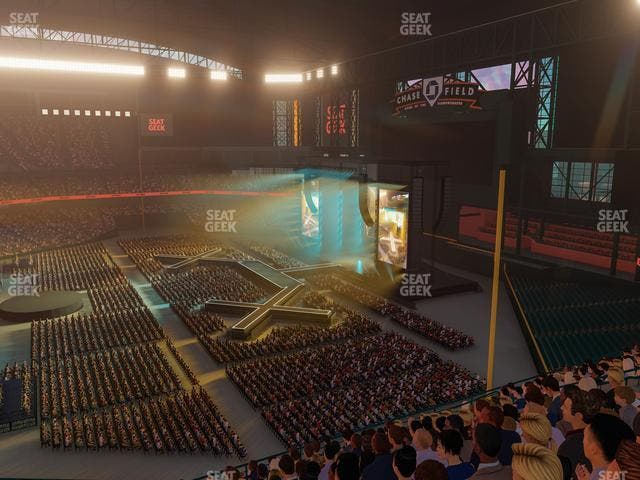 Chase Field - Section 302 Seat View