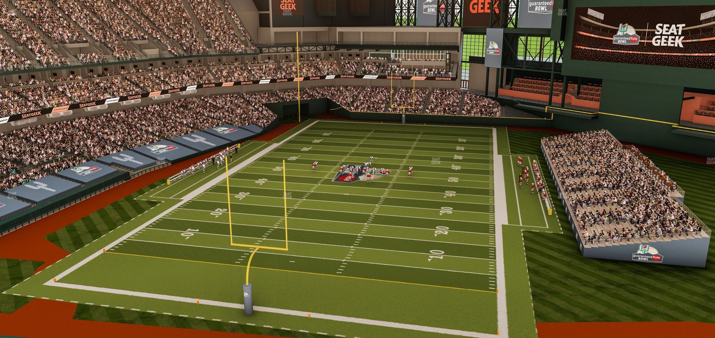 Chase Field - Section 308 Seat View