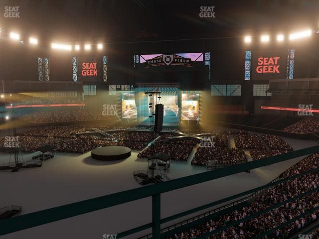 Chase Field - Section 312 W Seat View