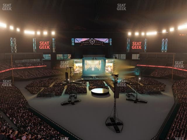 Chase Field - Section 317 Seat View