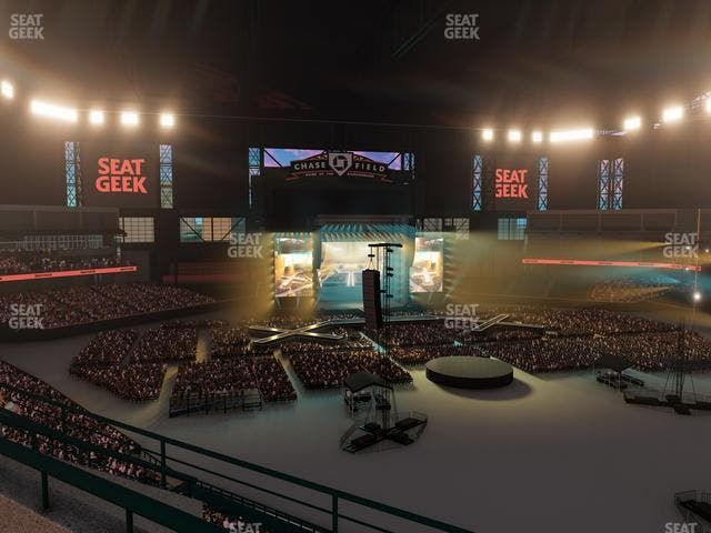 Chase Field - Section 320 W Seat View