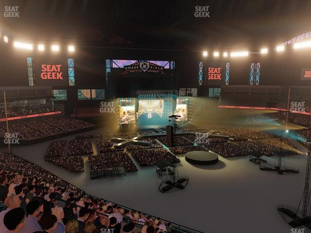 Chase Field - Section 320 Seat View