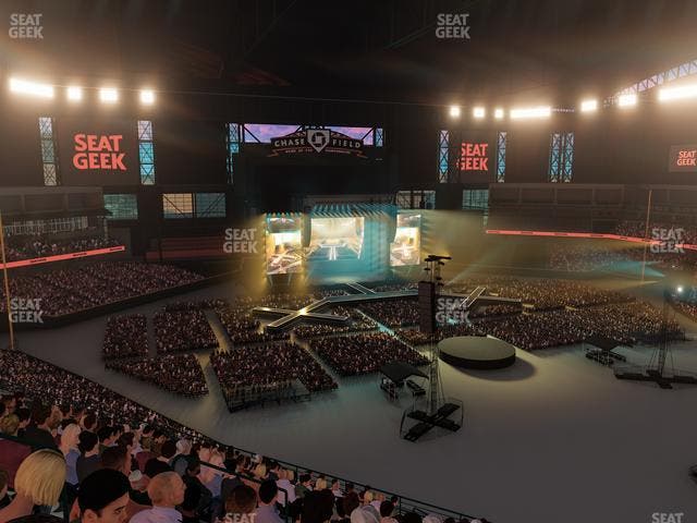 Chase Field - Section 321 Seat View