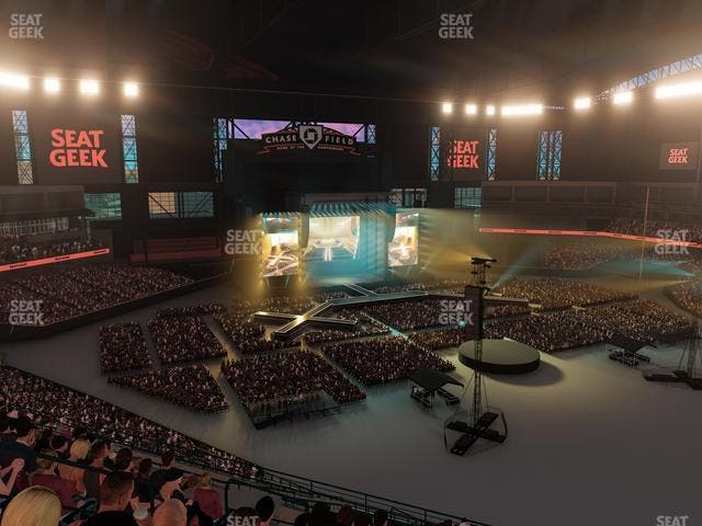 Chase Field - Section 322 Seat View