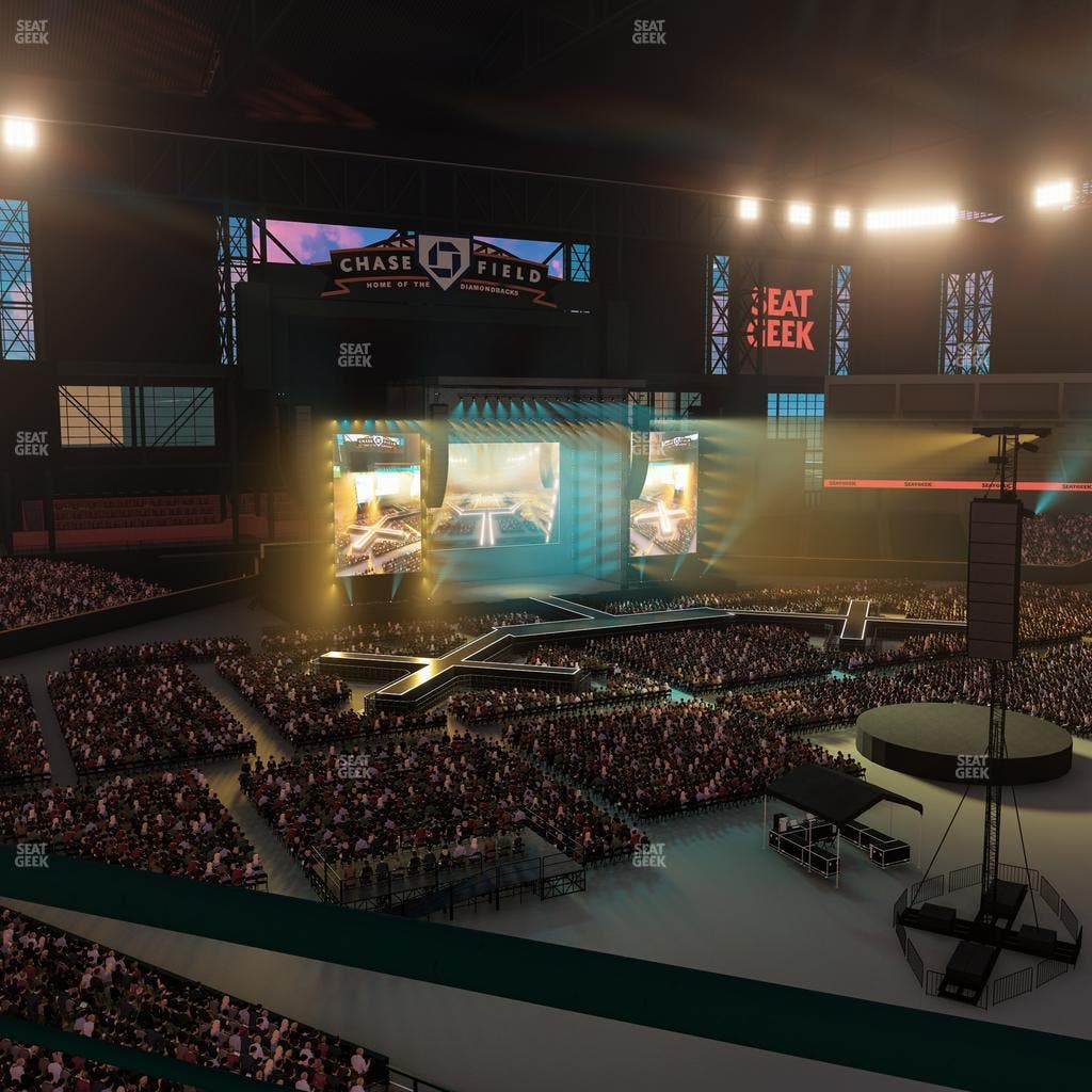 Chase Field - Section 323 W Seat View