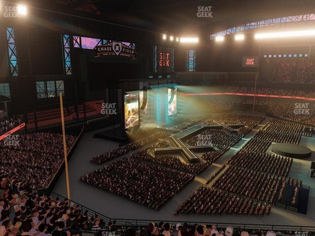 Chase Field - Section 329 Seat View