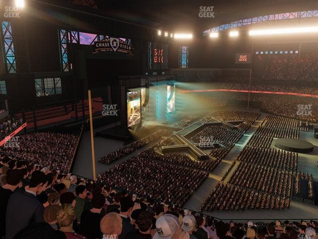Chase Field - Section 330 Seat View