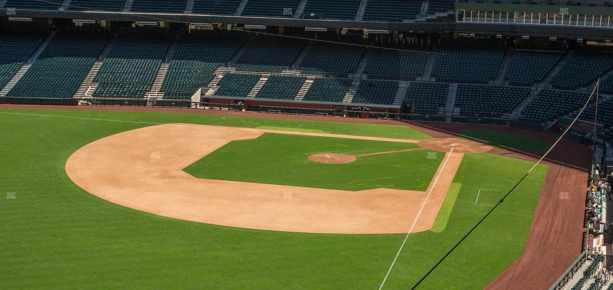 Chase Field - Section 332 W Seat View