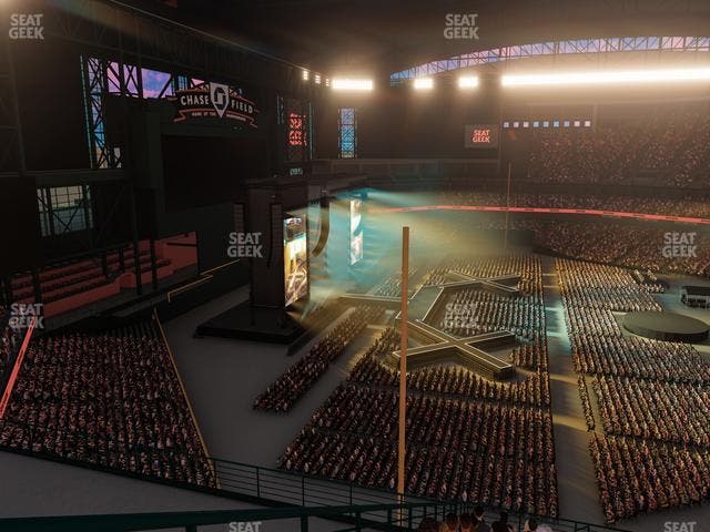 Chase Field - Section 332 Seat View