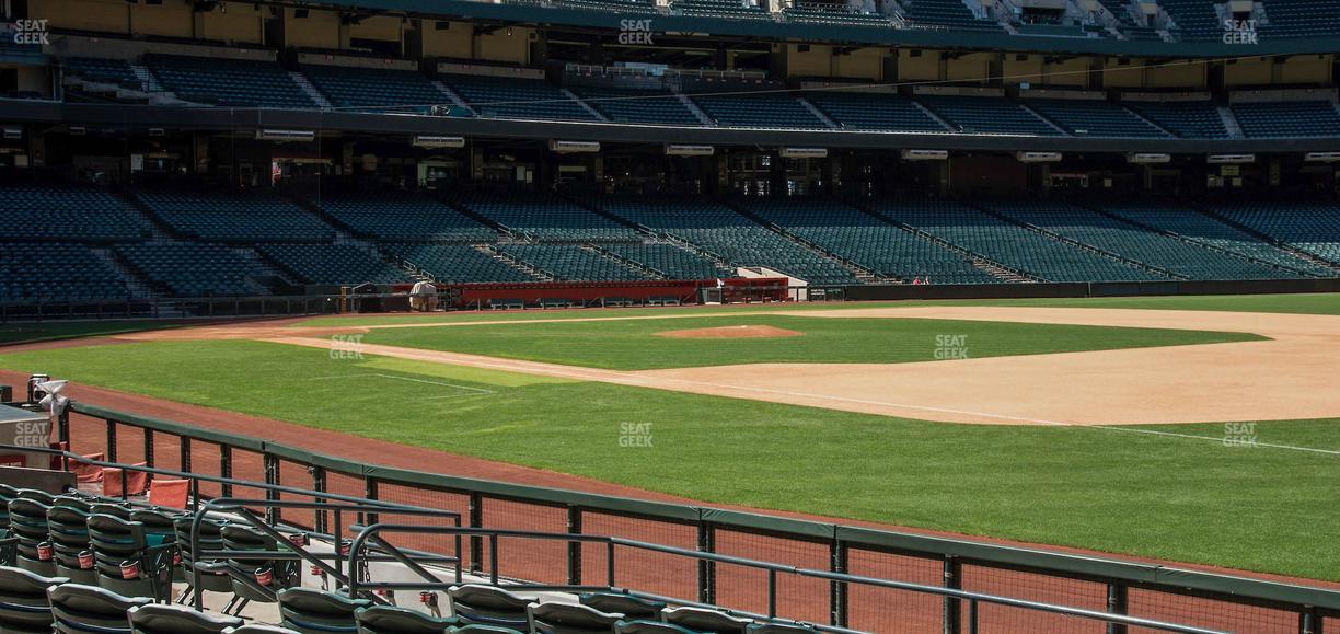 Chase Field - Section A Seat View