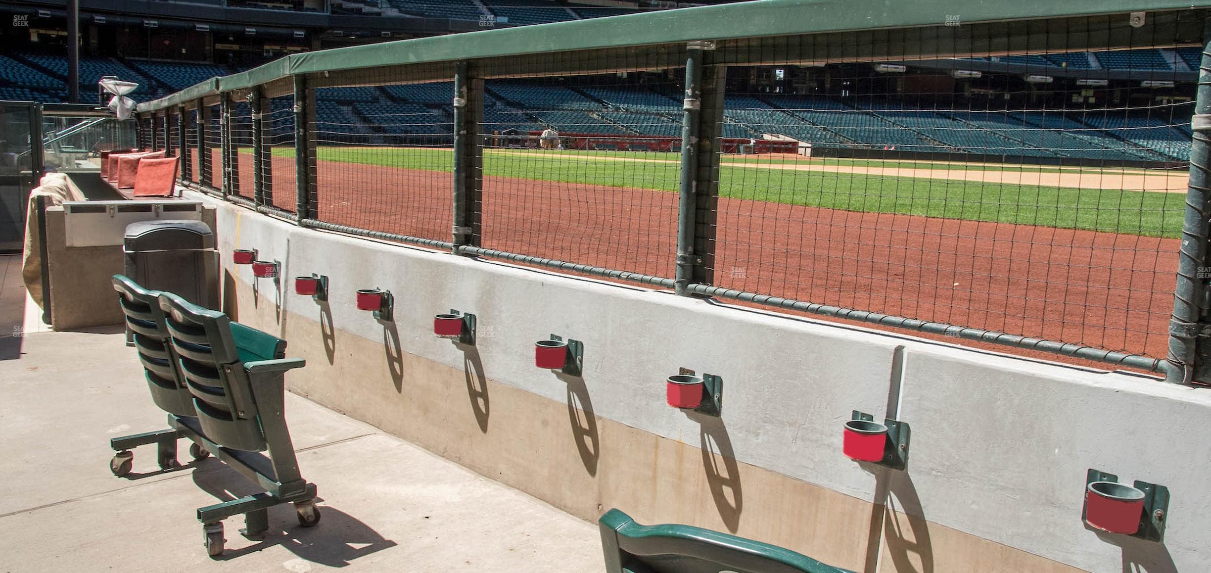 Chase Field - Section B W Seat View