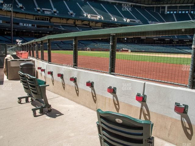 Chase Field - Section B W Seat View